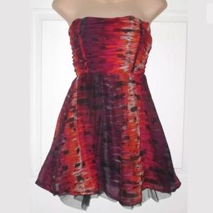 New Romeo & Juilet Couture Strapless Mini Dress M